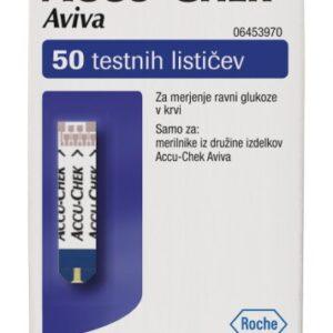 Testni lističi Accu-Chek AVIVA, 50 testnih lističev
