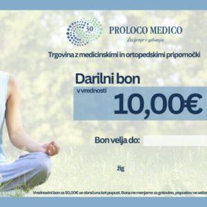 Darilni bon - vrednost 10,00€