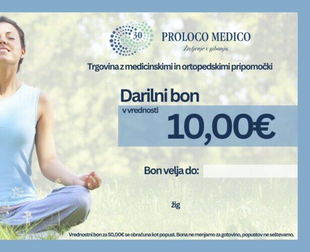 Darilni bon - vrednost 10,00€
