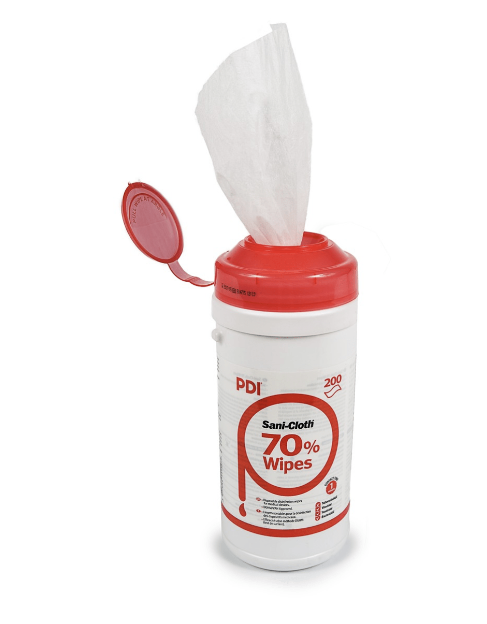 Razkužilni robčki PDI Sani-Cloth 70 v dozi, 125kos - slika 3