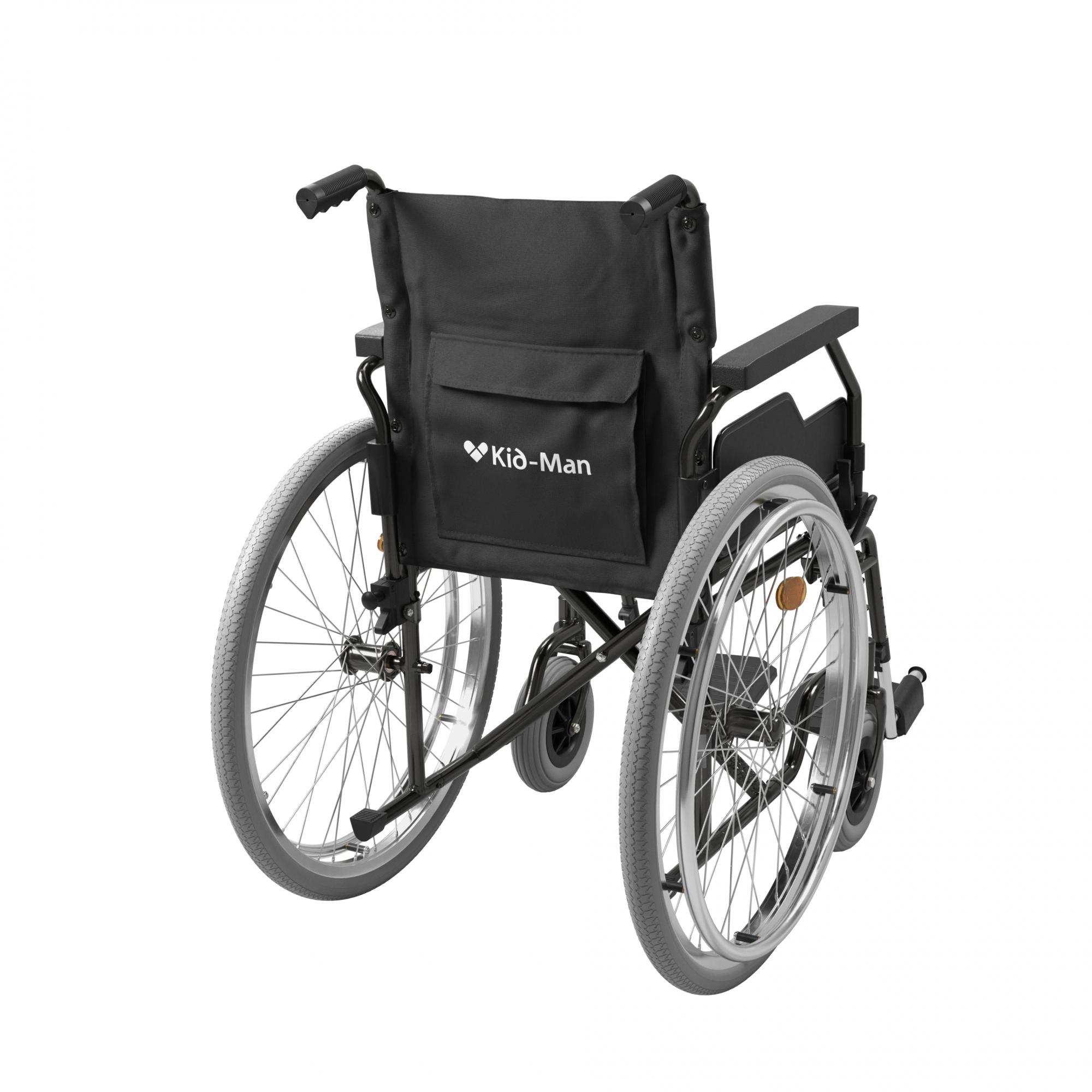 Invalidski voziček Kid-Man STANDARD WHEELCHAIR STEELMAN START, 46cm - slika 3