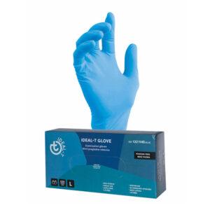 Nepudrane nitrilne rokavice Ideal-T NITRILE EXAM, 100kos